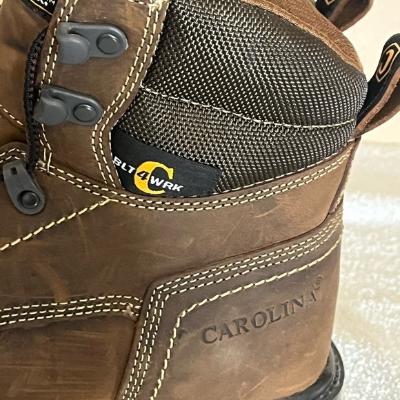 Carolina High Top Safety Steel Toe Shoes Sz 9 - Picture 8 of 13